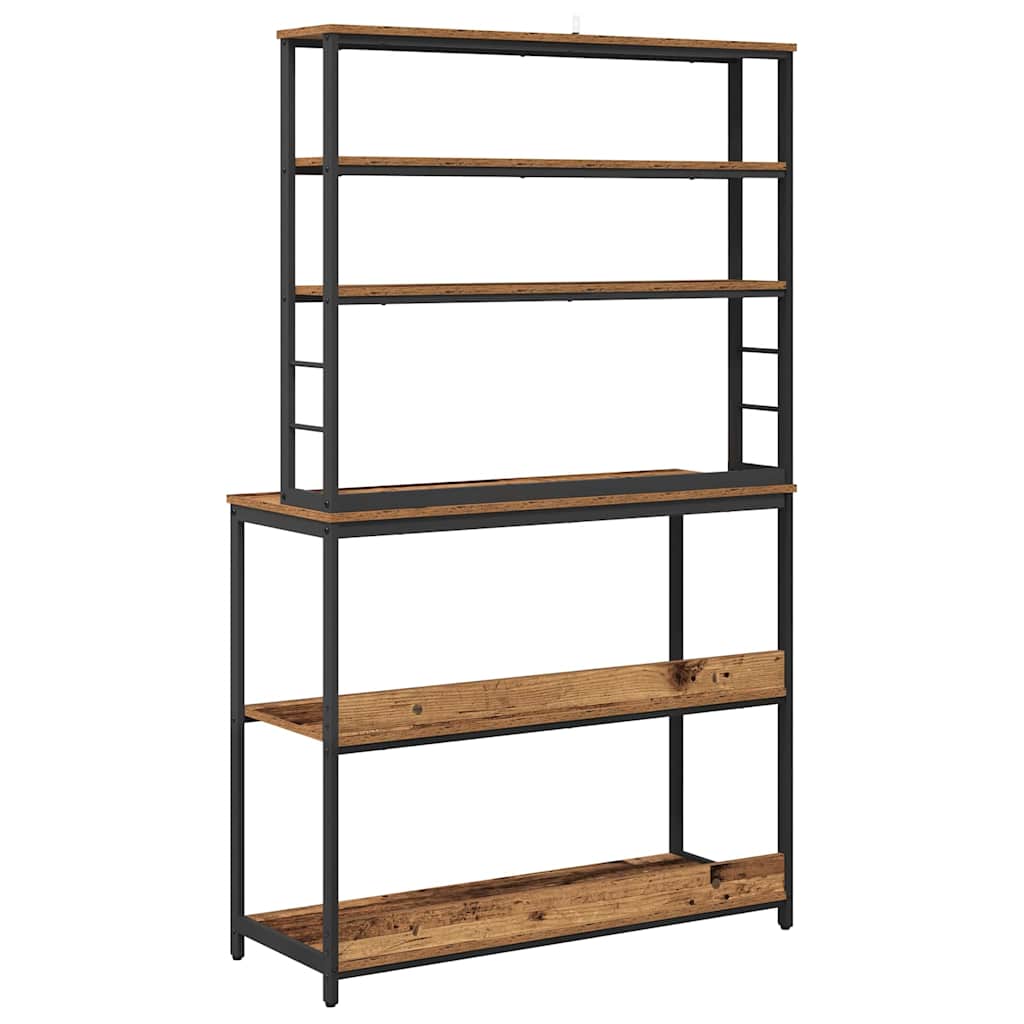 Étagère de cuisine Bois Ancien 100 x 40 x 168 cm - XIOS