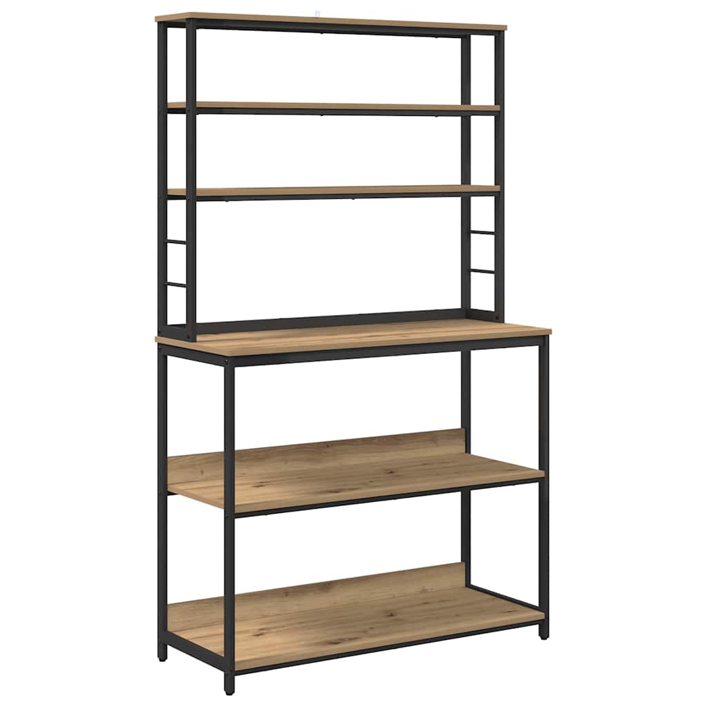 Étagère de cuisine Chêne artisanal 100 x 40 x 168 cm - XIOS