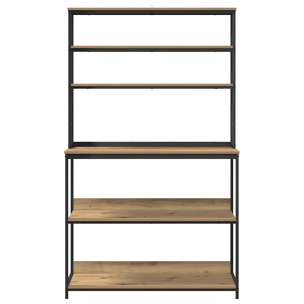 Étagère de cuisine Chêne artisanal 100 x 40 x 168 cm - XIOS