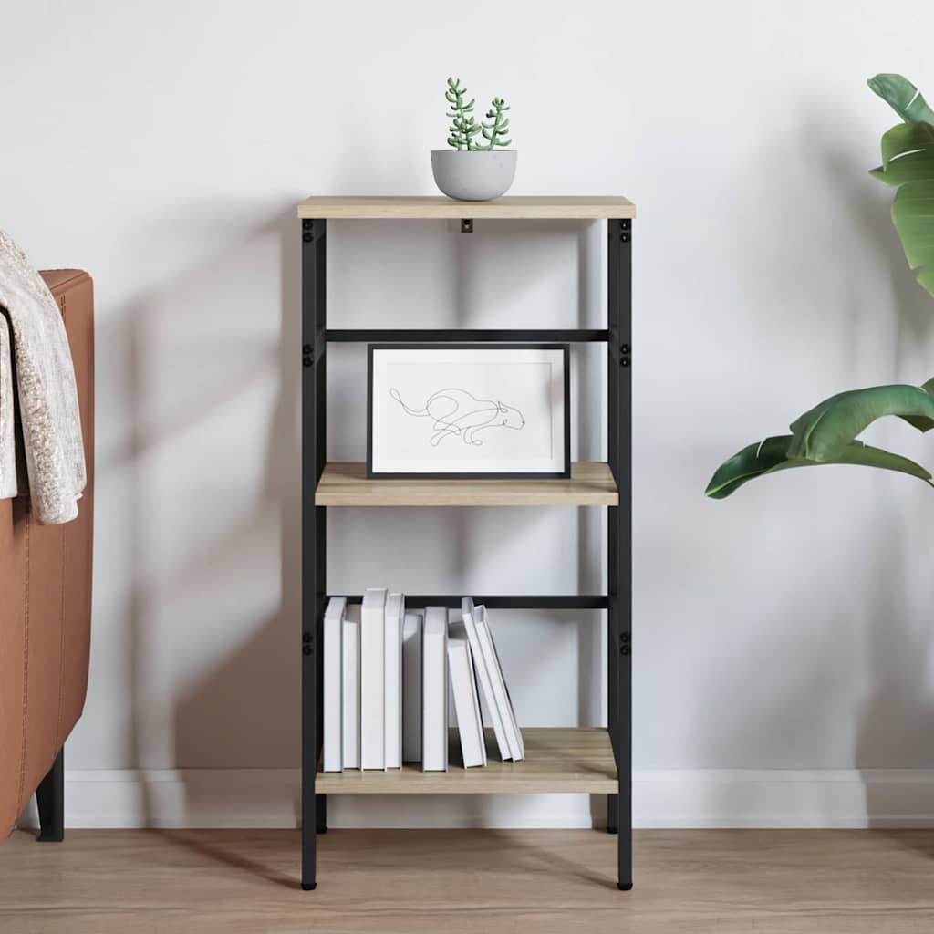 Étagère Chêne Sonoma 40 x 29,5 x 81 cm Bois d'ingénierie - XIOS