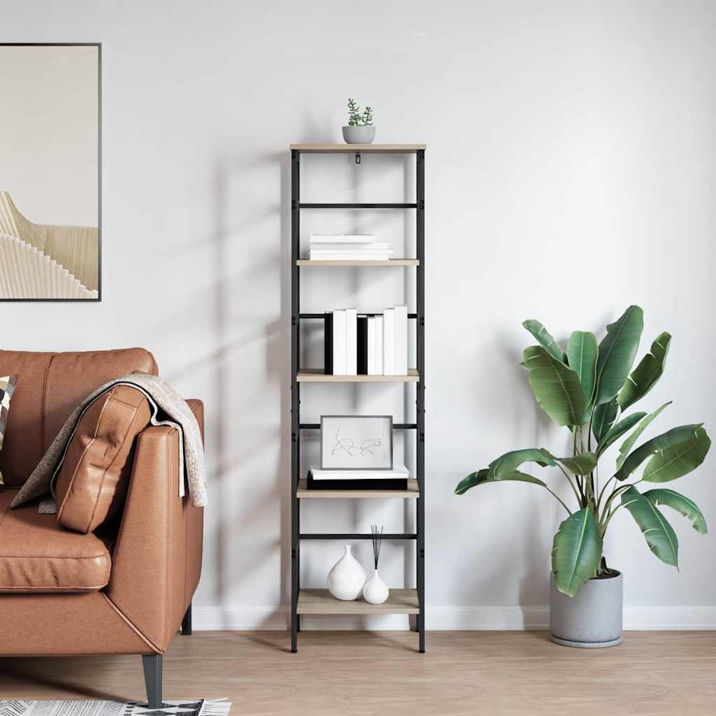 Étagère Chêne Sonoma 40 x 29,5 x 149 cm Bois d'ingénierie - XIOS