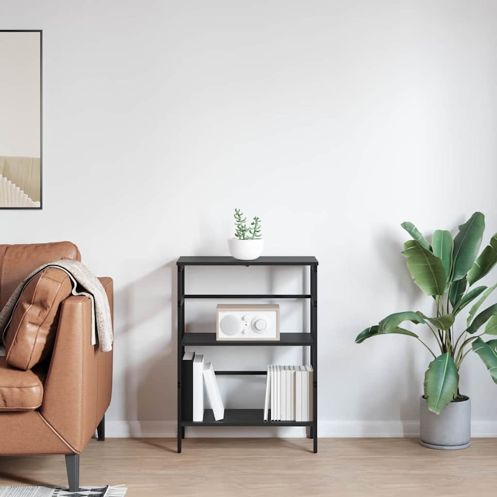 Étagère Chêne noir 60 x 29,5 x 81 cm Bois d'ingénierie - XIOS