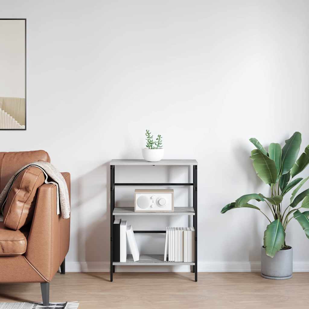 Étagère Gris Sonoma 60 x 29,5 x 81 cm Bois d'ingénierie - XIOS