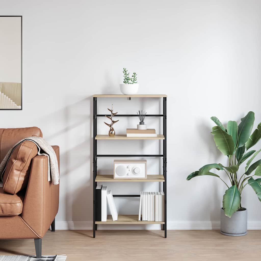 Étagère Chêne Sonoma 60 x 29,5 x 115 cm Bois d'ingénierie - XIOS