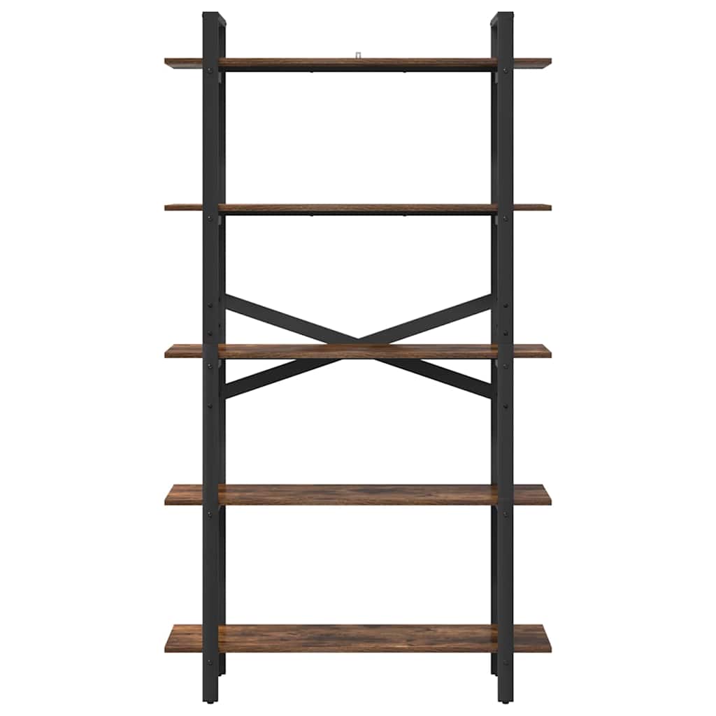 Étagère Chêne fumé 100 x 33,5 x 178 cm Bois d'ingénierie - XIOS