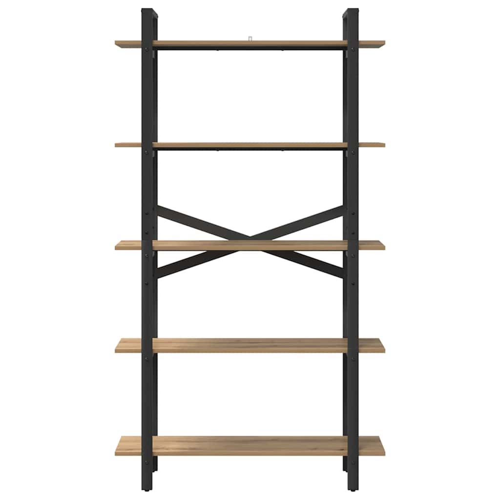 Étagère Chêne artisanal 100 x 33,5 x 178 cm Bois d'ingénierie - XIOS