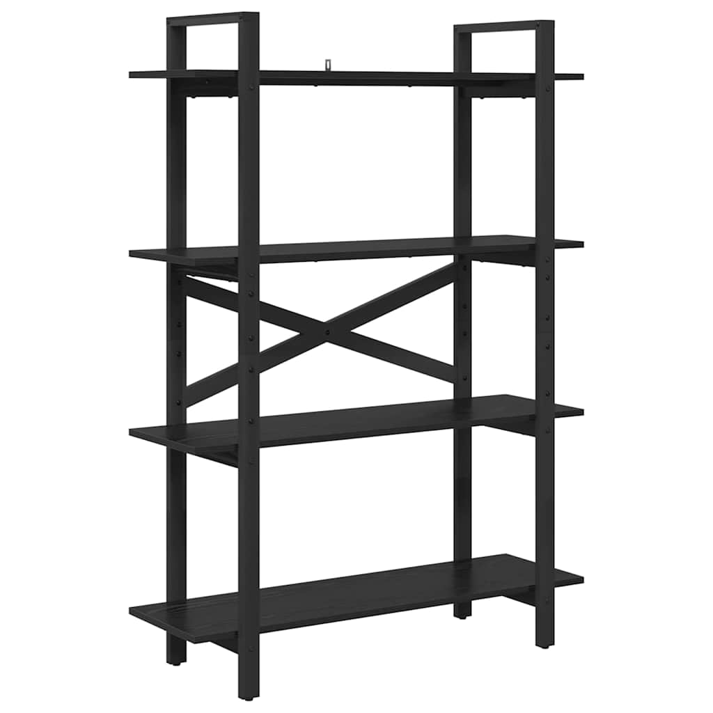 Étagère Chêne noir 100 x 33,5 x 140 cm Bois d'ingénierie - XIOS