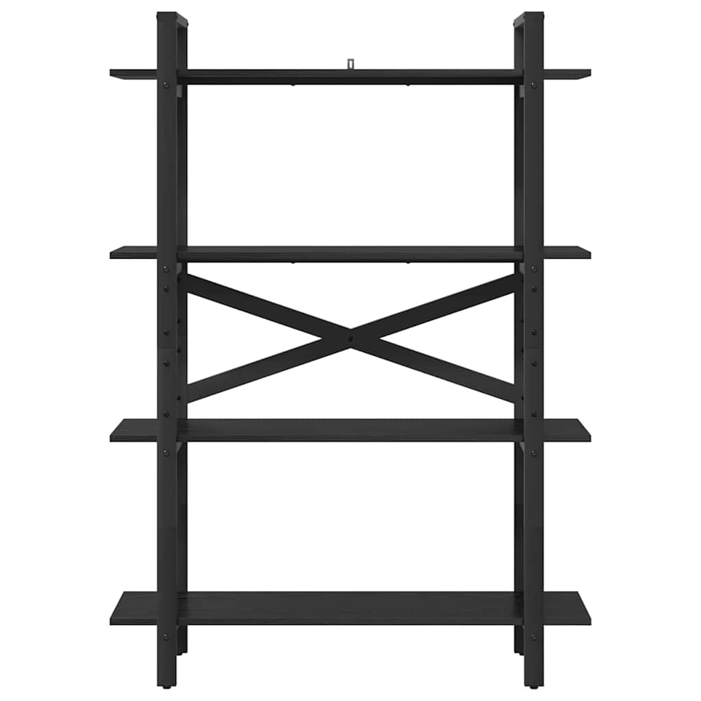 Étagère Chêne noir 100 x 33,5 x 140 cm Bois d'ingénierie - XIOS