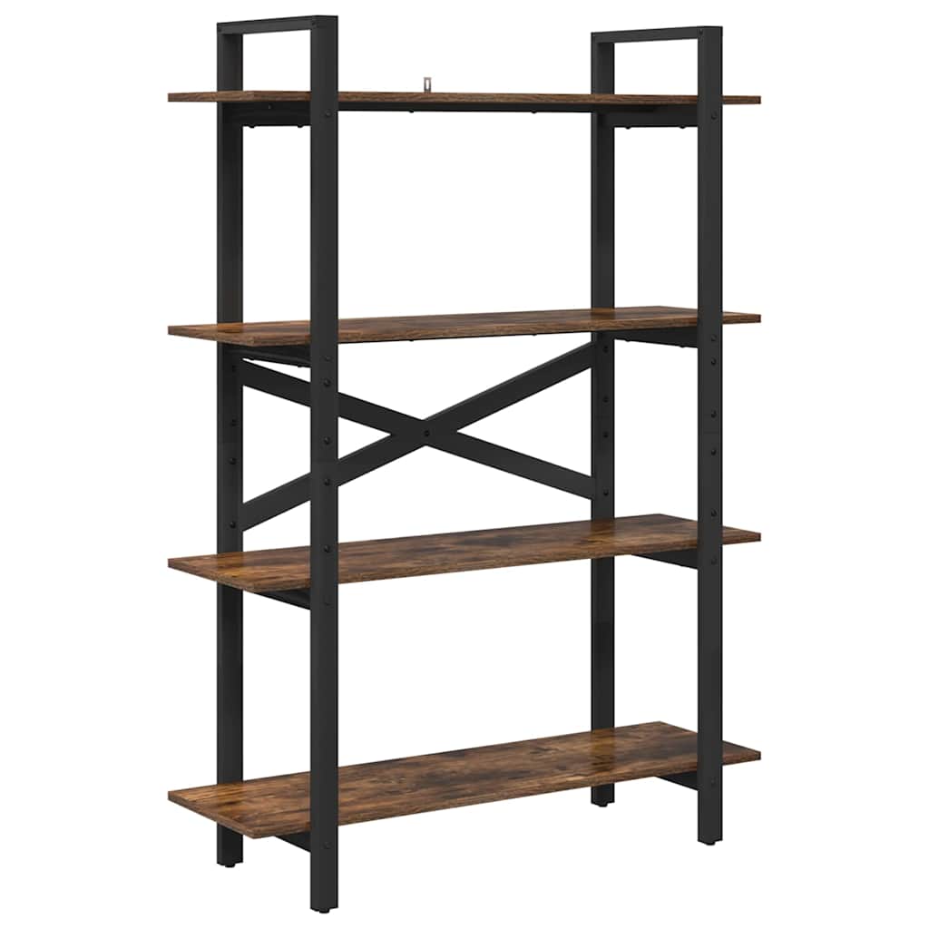 Étagère Chêne fumé 100 x 33,5 x 140 cm Bois d'ingénierie - XIOS