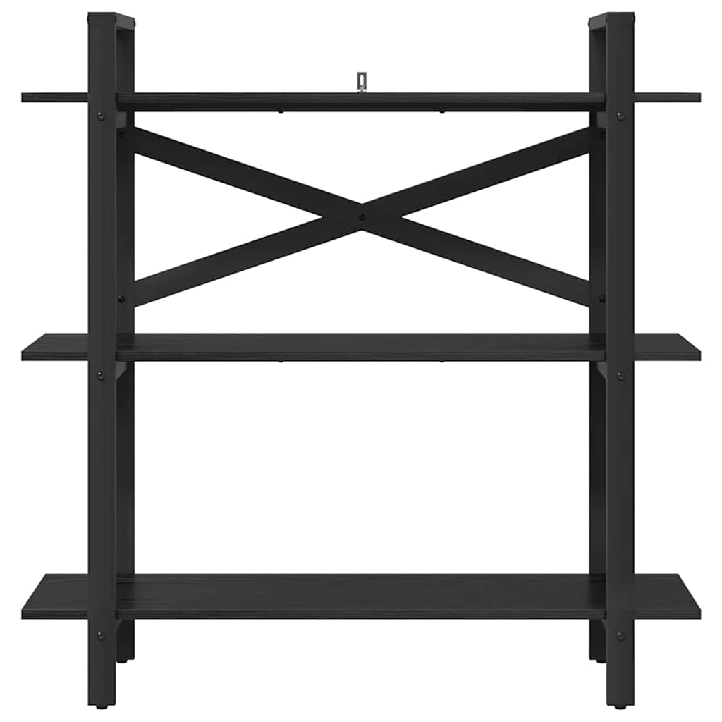 Étagère Chêne noir 100 x 33,5 x 102 cm Bois d'ingénierie - XIOS