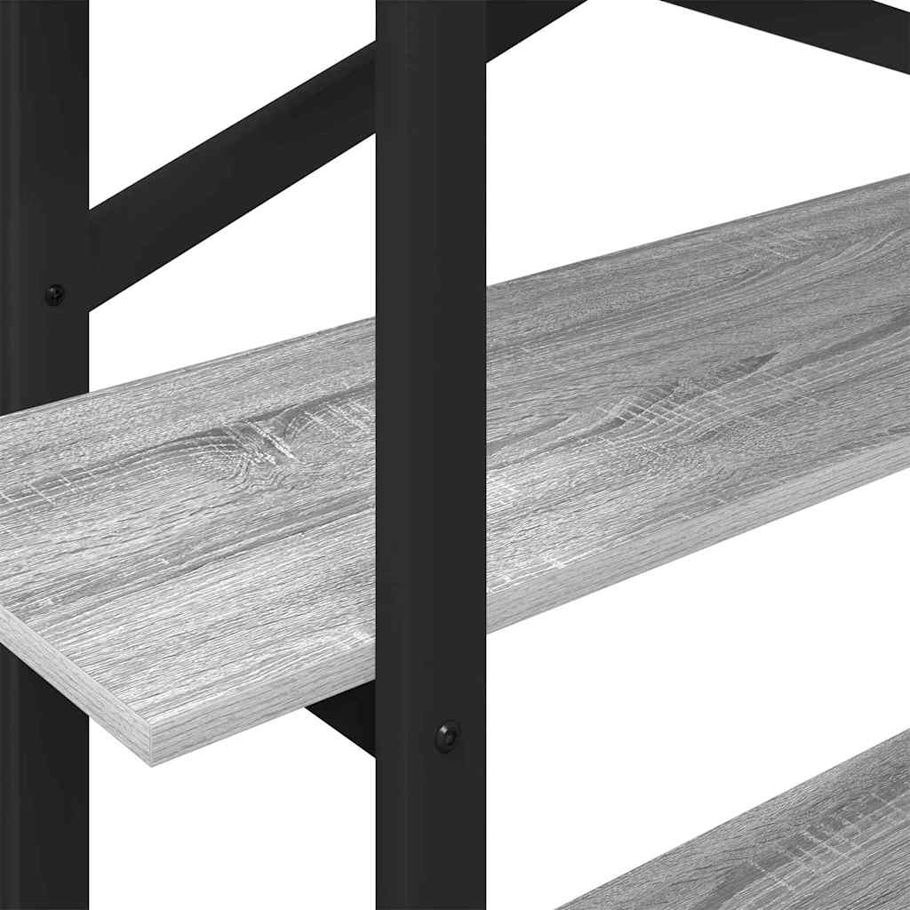 Étagère Gris Sonoma 100 x 33,5 x 102 cm Bois d'ingénierie - XIOS