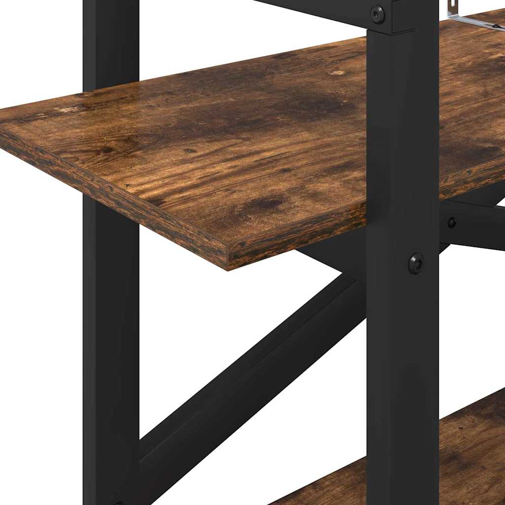 Étagère Chêne fumé 100 x 33,5 x 64 cm Bois d'ingénierie - XIOS