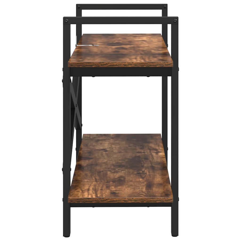 Étagère Chêne fumé 100 x 33,5 x 64 cm Bois d'ingénierie - XIOS