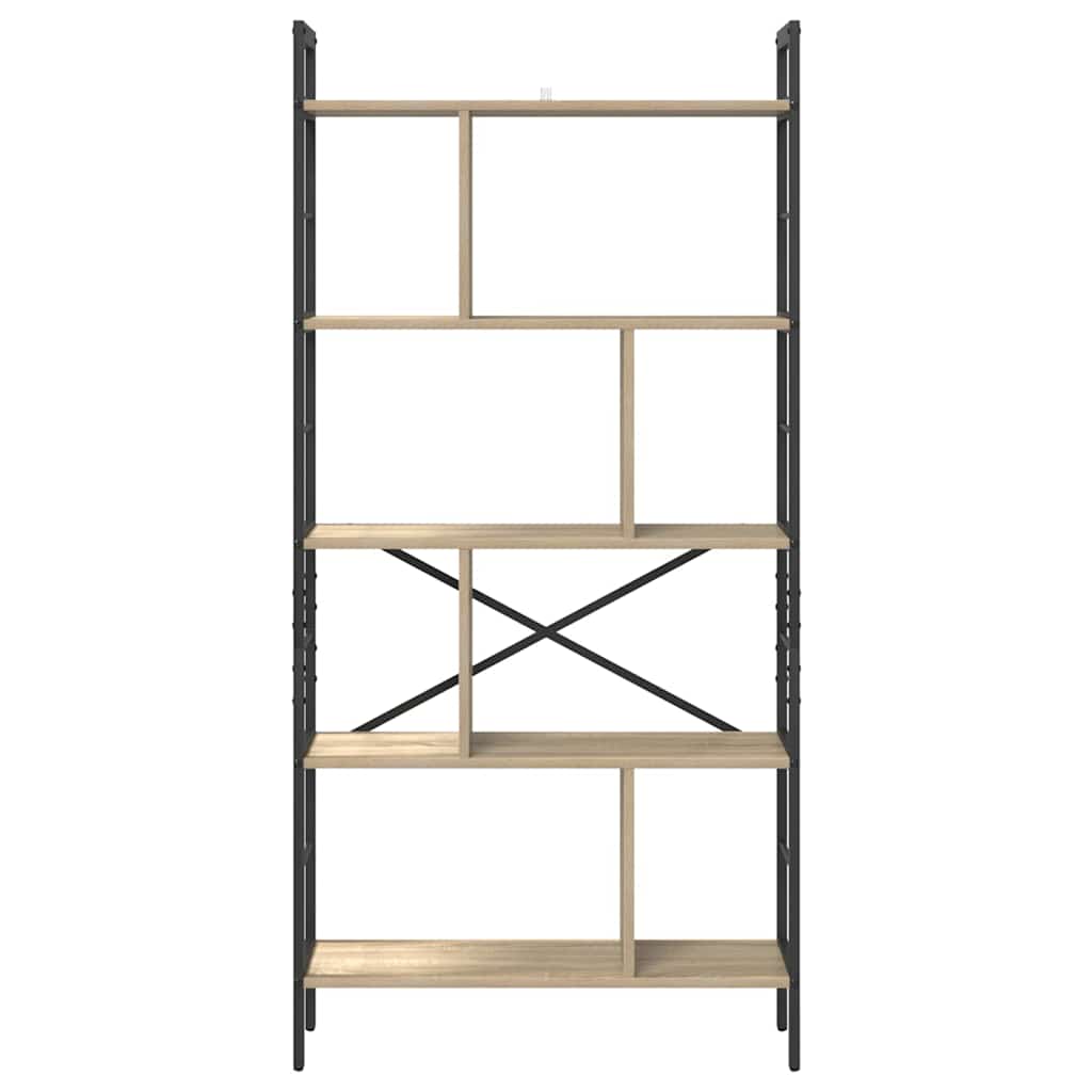 Étagère Chêne Sonoma 75 x 30 x 156 cm Bois d'ingénierie - XIOS