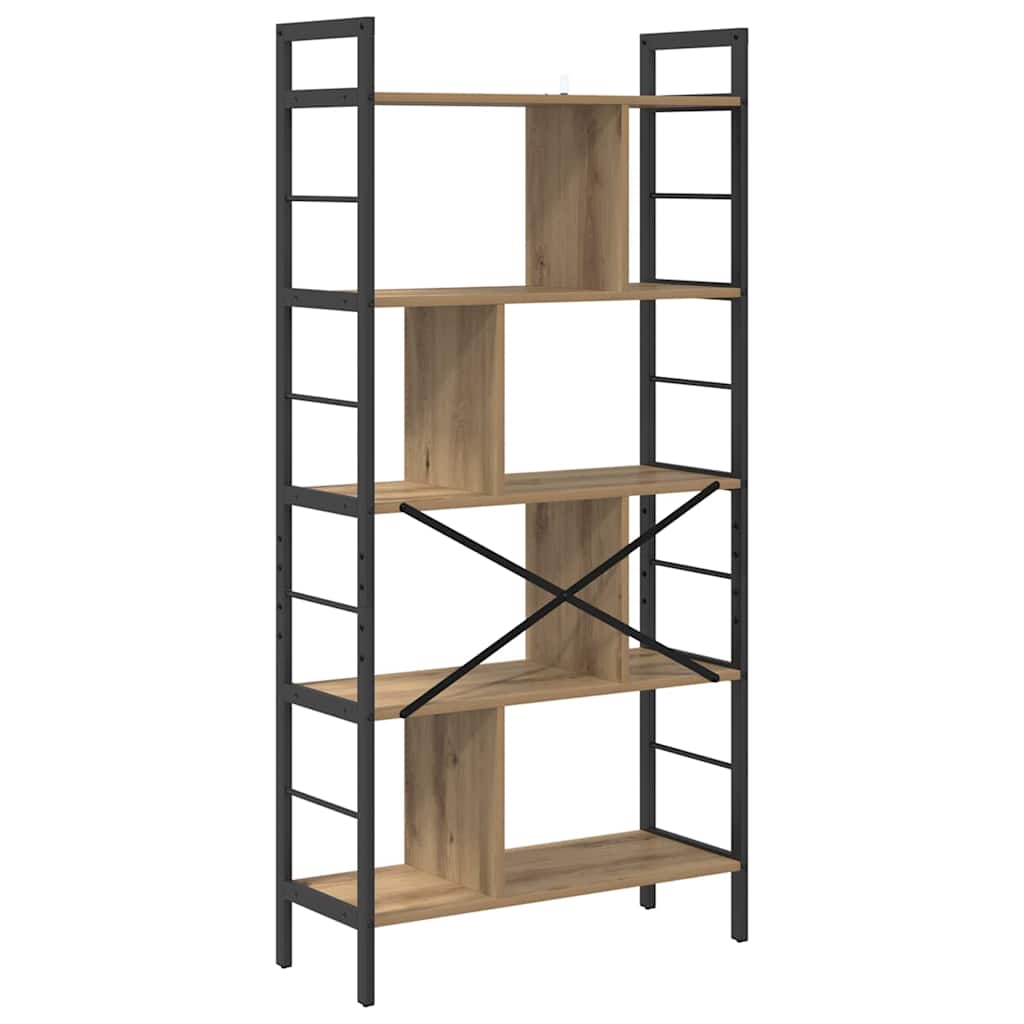 Étagère Chêne artisanal 75 x 30 x 156 cm Bois d'ingénierie - XIOS