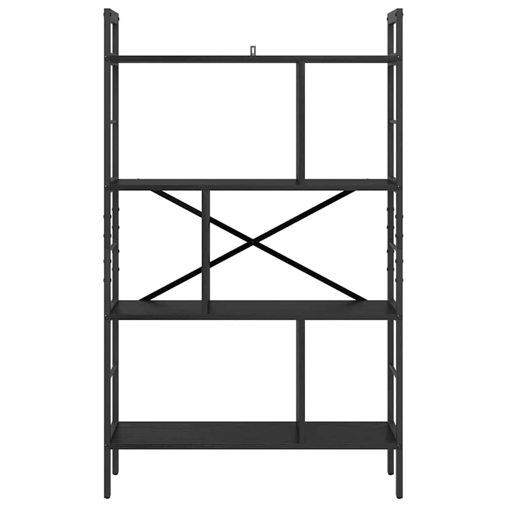 Étagère Chêne noir 75 x 30 x 123,5 cm Bois d'ingénierie - XIOS