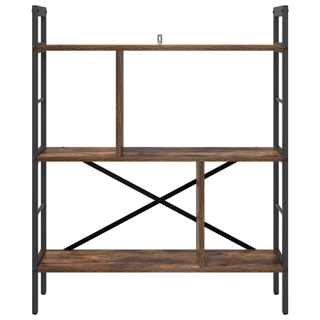 Étagère Chêne fumé 75 x 30 x 91 cm Bois d'ingénierie - XIOS