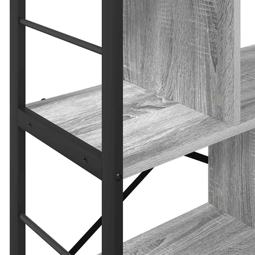 Étagère Gris Sonoma 75 x 30 x 91 cm Bois d'ingénierie - XIOS