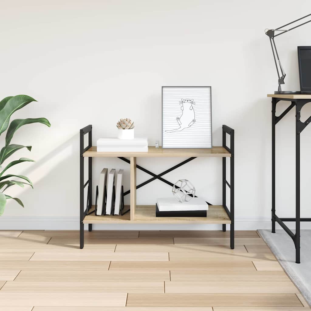 Étagère Chêne Sonoma 75 x 30 x 58,5 cm Bois d'ingénierie - XIOS