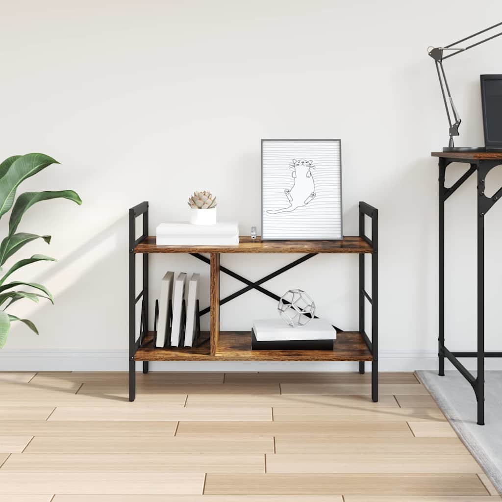 Étagère Chêne fumé 75 x 30 x 58,5 cm Bois d'ingénierie - XIOS