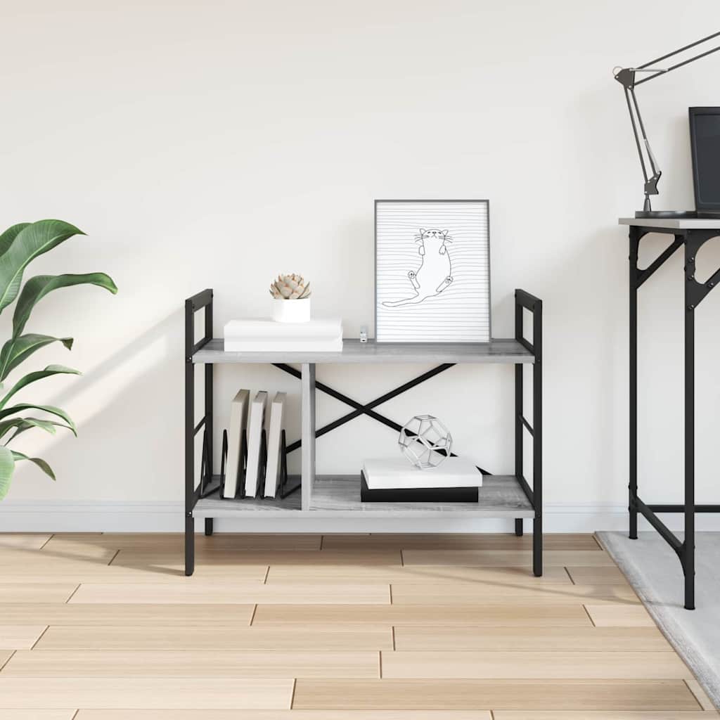 Étagère Gris Sonoma 75 x 30 x 58,5 cm Bois d'ingénierie - XIOS