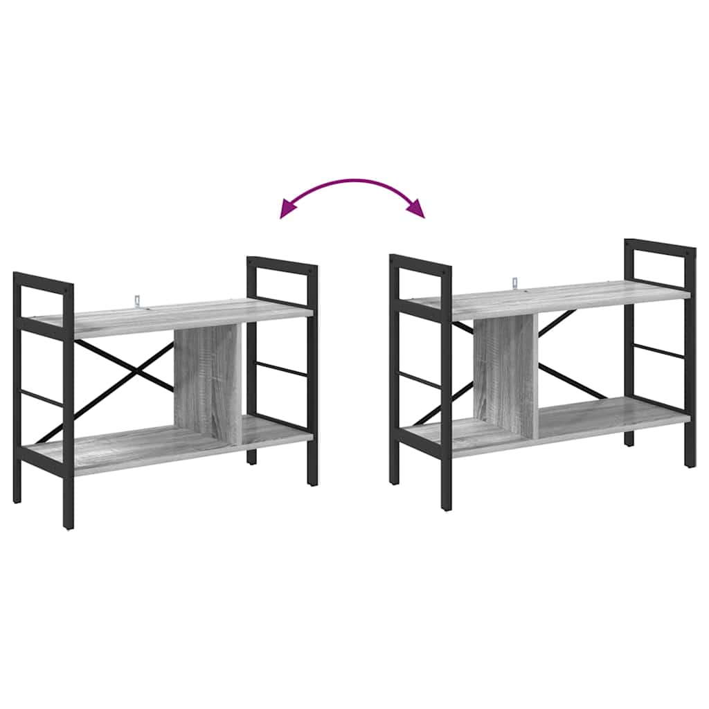 Étagère Gris Sonoma 75 x 30 x 58,5 cm Bois d'ingénierie - XIOS