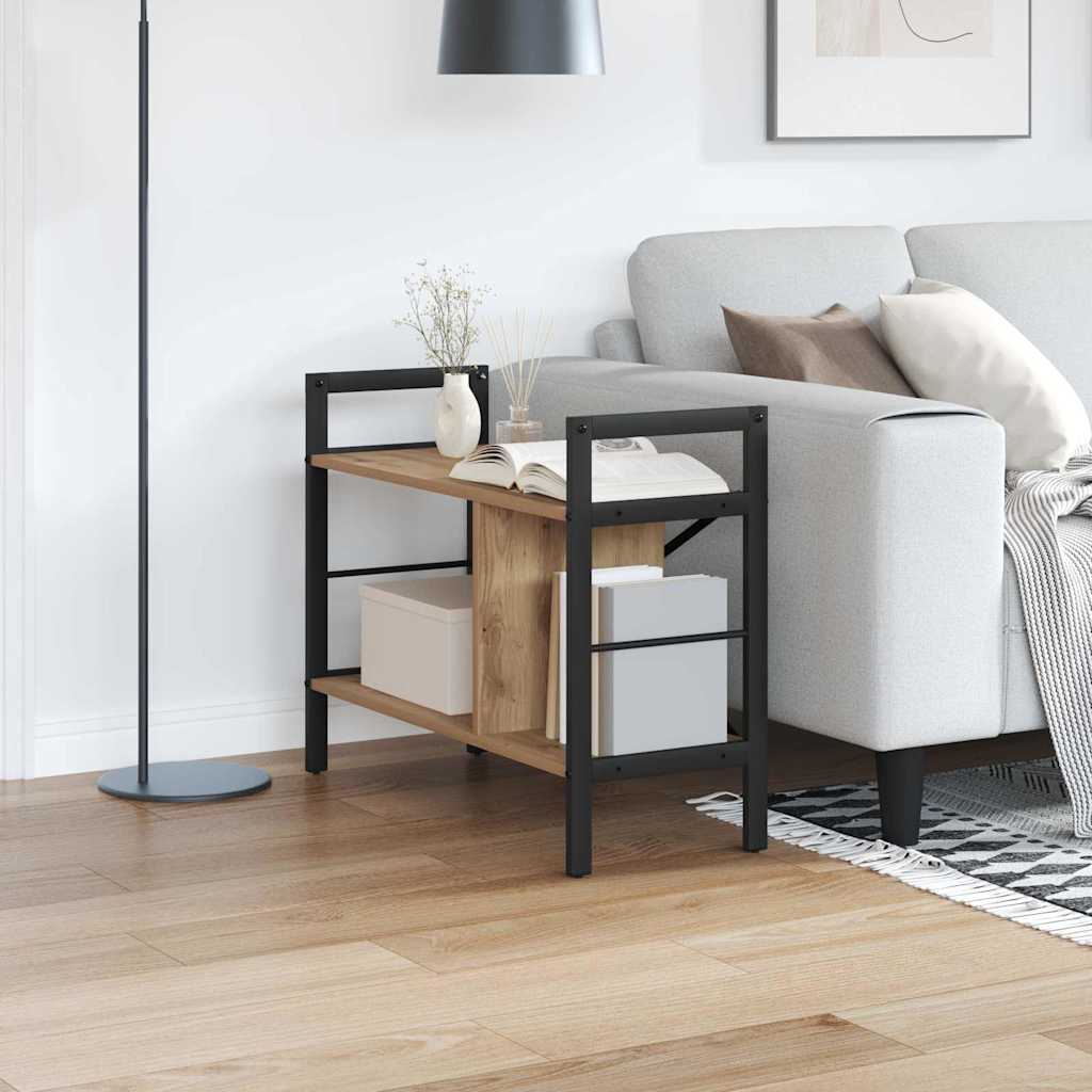 Étagère Chêne artisanal 75 x 30 x 58,5 cm Bois d'ingénierie - XIOS