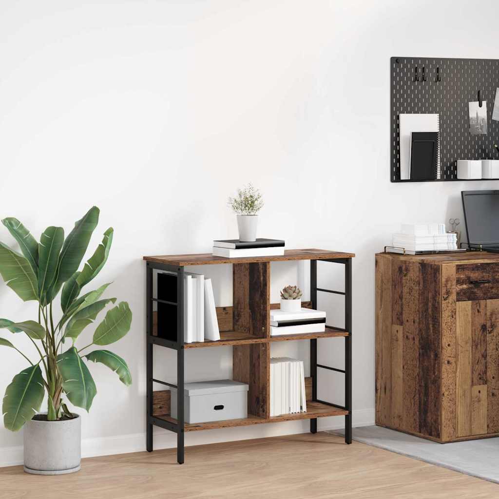 Étagère Bois Ancien 82 x 32 x 79 cm Bois d'ingénierie - XIOS