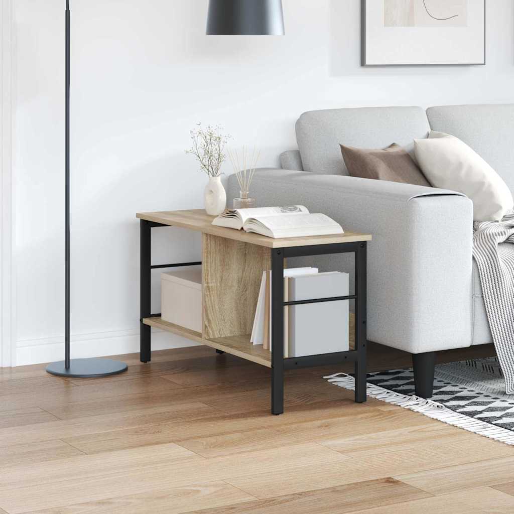 Étagère Chêne Sonoma 82 x 32 x 47 cm Bois d'ingénierie - XIOS