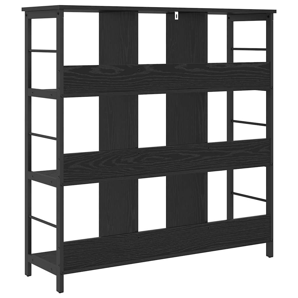 Étagère Chêne noir 102 x 32 x 104,5 cm Bois d'ingénierie - XIOS