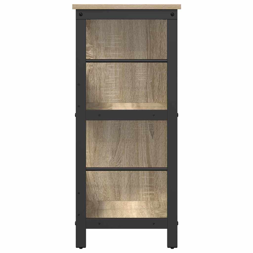 Étagère Chêne Sonoma 102 x 32 x 72,5 cm Bois d'ingénierie - XIOS