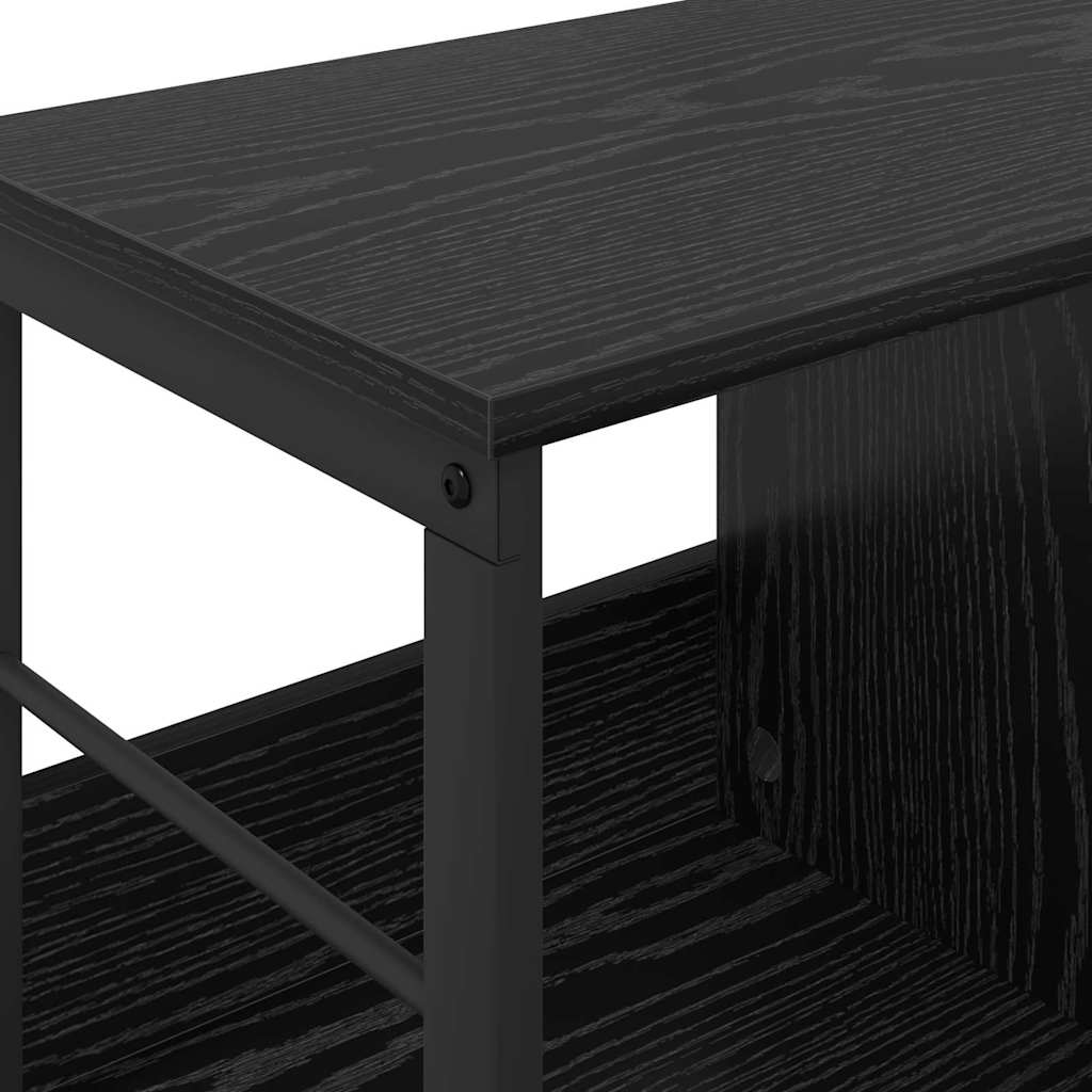 Étagère Chêne noir 102 x 32 x 40,5 cm Bois d'ingénierie - XIOS