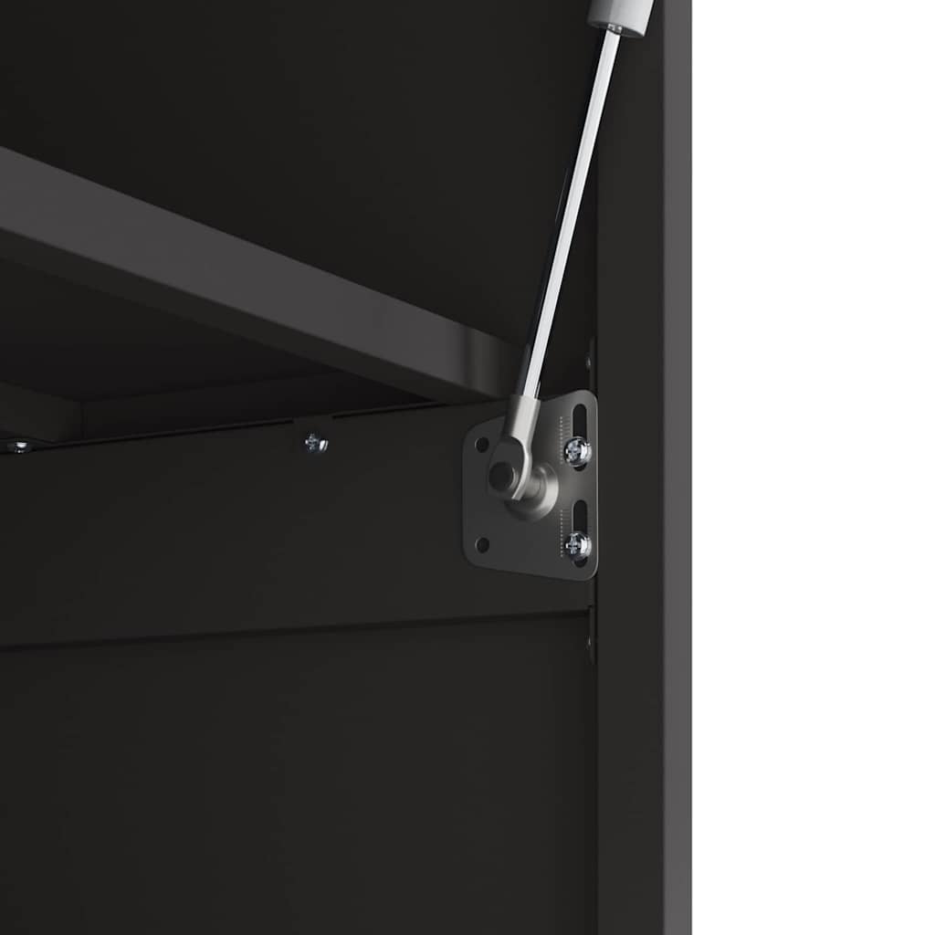 Armoire murale pour garage Noir 90 x 40 x 53 cm - XIOS