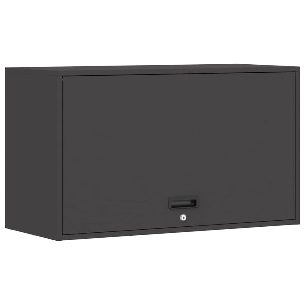Armoire murale pour garage Noir 90 x 40 x 53 cm - XIOS