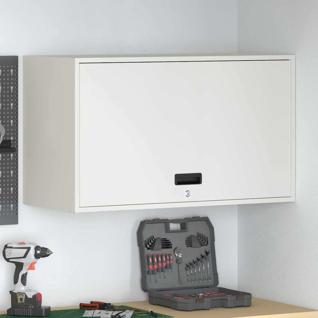 Armoire murale pour garage Blanc 90 x 40 x 53 cm - XIOS