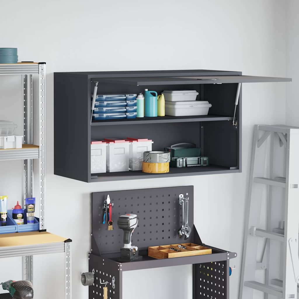 Armoire murale pour garage Anthracite 90 x 40 x 53 cm - XIOS