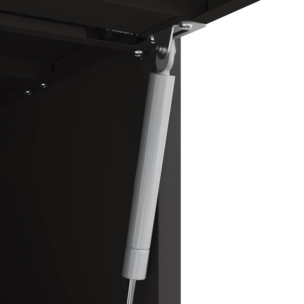 Armoire murale pour garage Noir 80 x 40 x 53 cm - XIOS