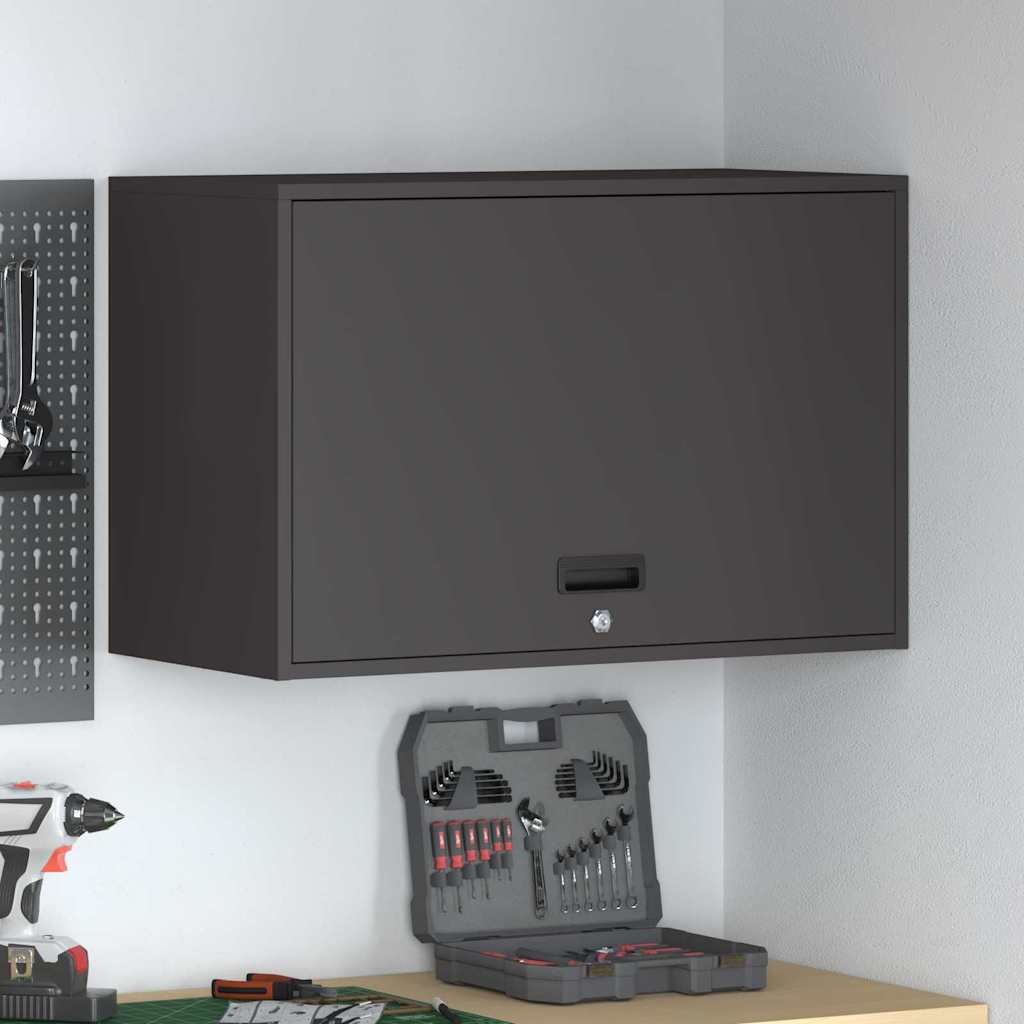 Armoire murale pour garage Noir 80 x 40 x 53 cm - XIOS