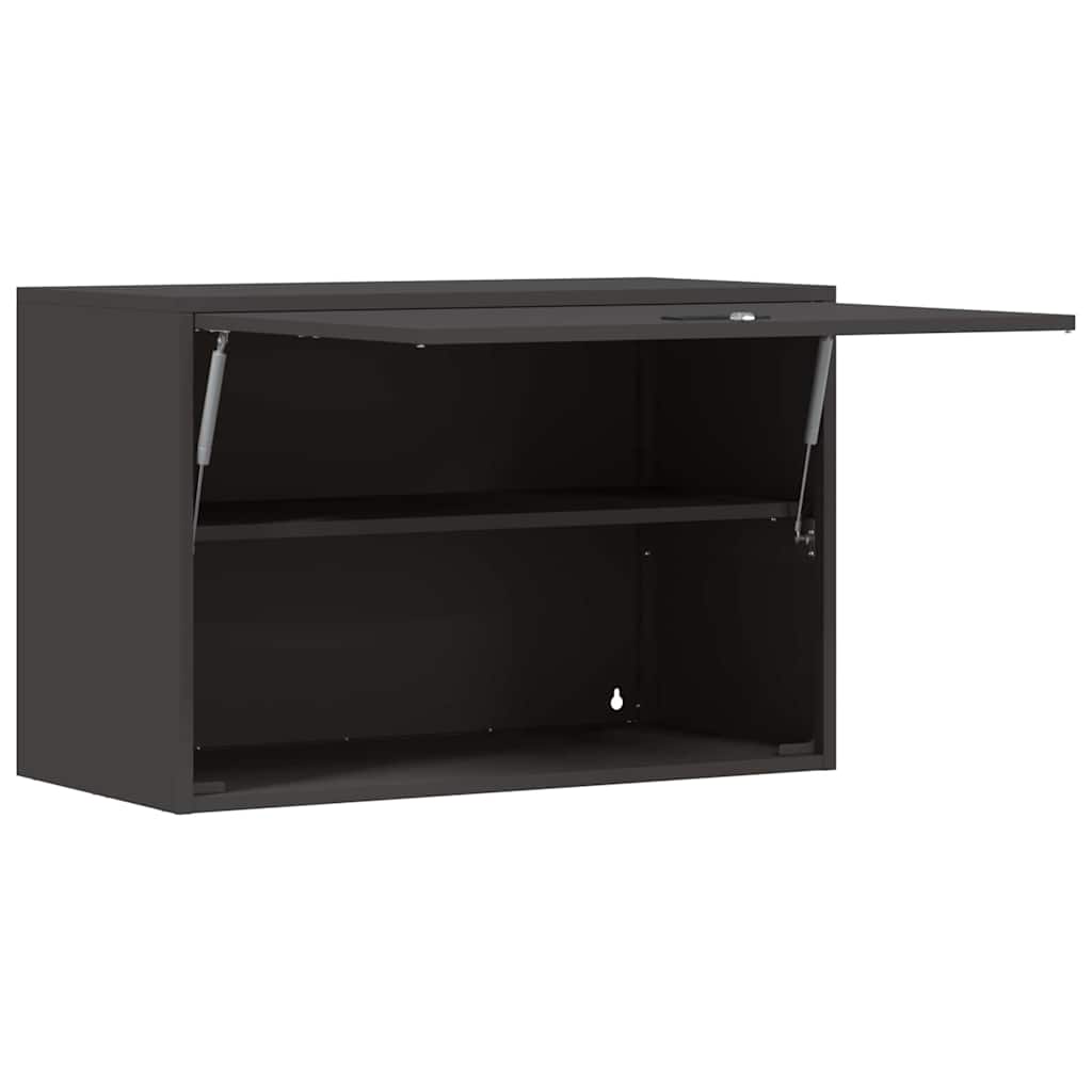 Armoire murale pour garage Noir 80 x 40 x 53 cm - XIOS
