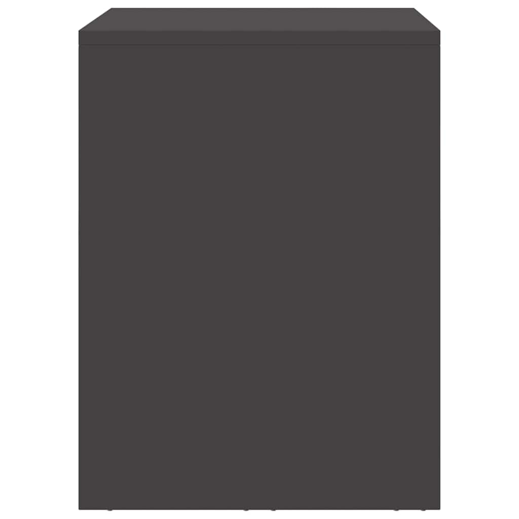 Armoire murale pour garage Noir 80 x 40 x 53 cm - XIOS