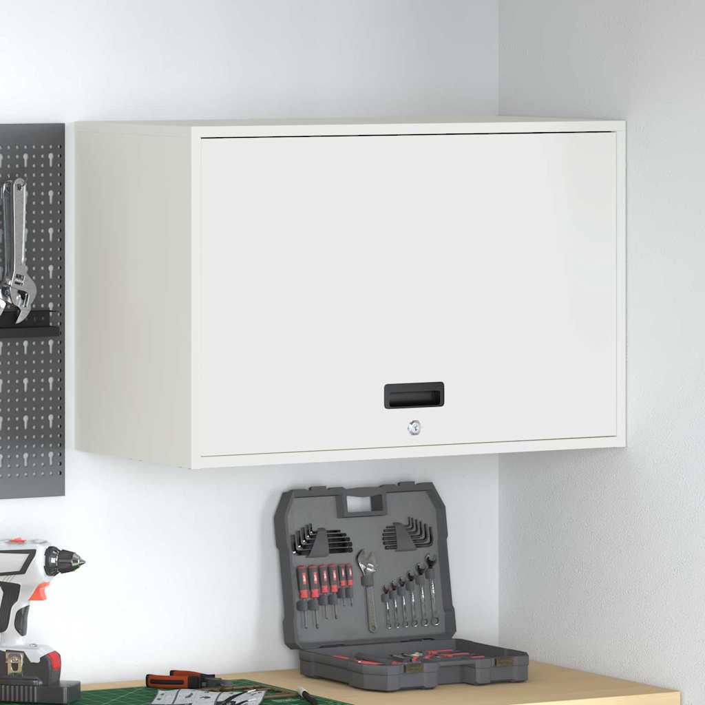 Armoire murale pour garage Blanc 80 x 40 x 53 cm - XIOS