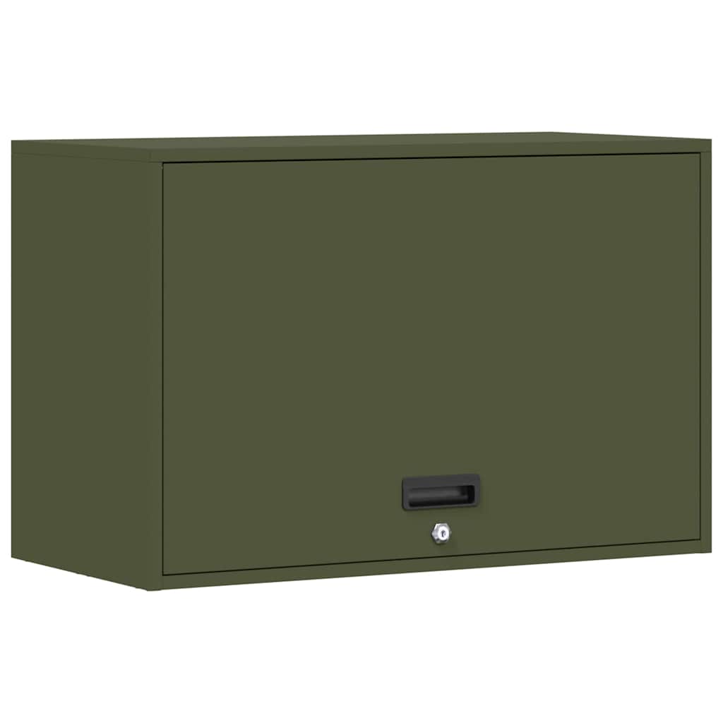Armoire murale pour garage Vert olive 80 x 40 x 53 cm - XIOS