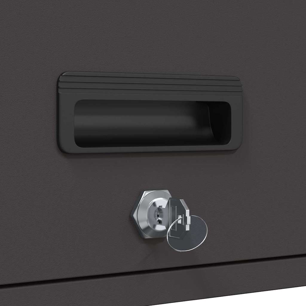Armoire murale pour garage Noir 60 x 40 x 53 cm - XIOS