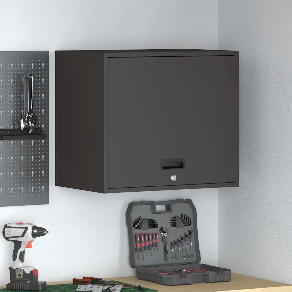 Armoire murale pour garage Noir 60 x 40 x 53 cm - XIOS