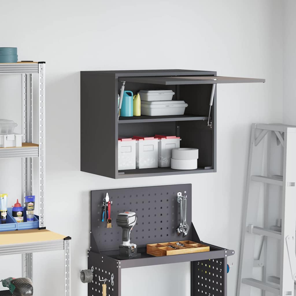 Armoire murale pour garage Noir 60 x 40 x 53 cm - XIOS