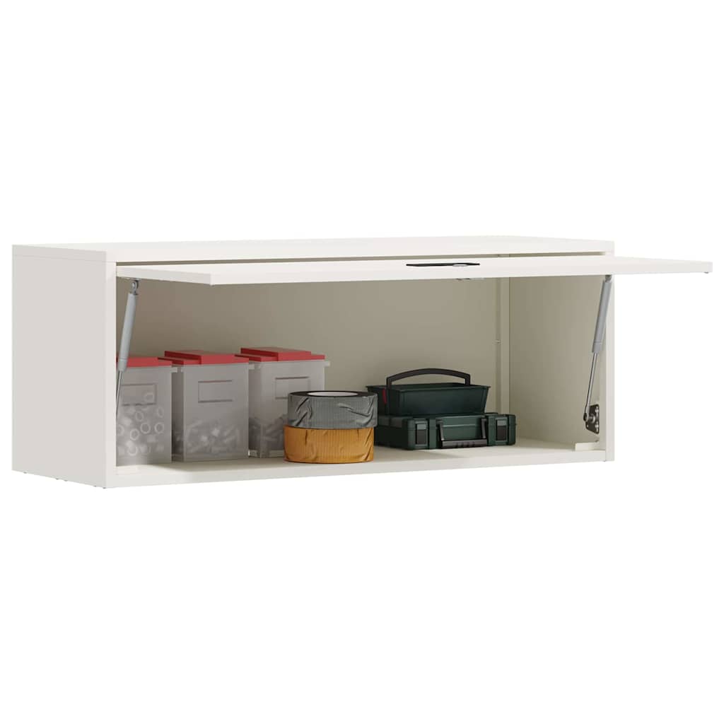 Armoire murale pour garage Blanc 90 x 33 x 35 cm - XIOS