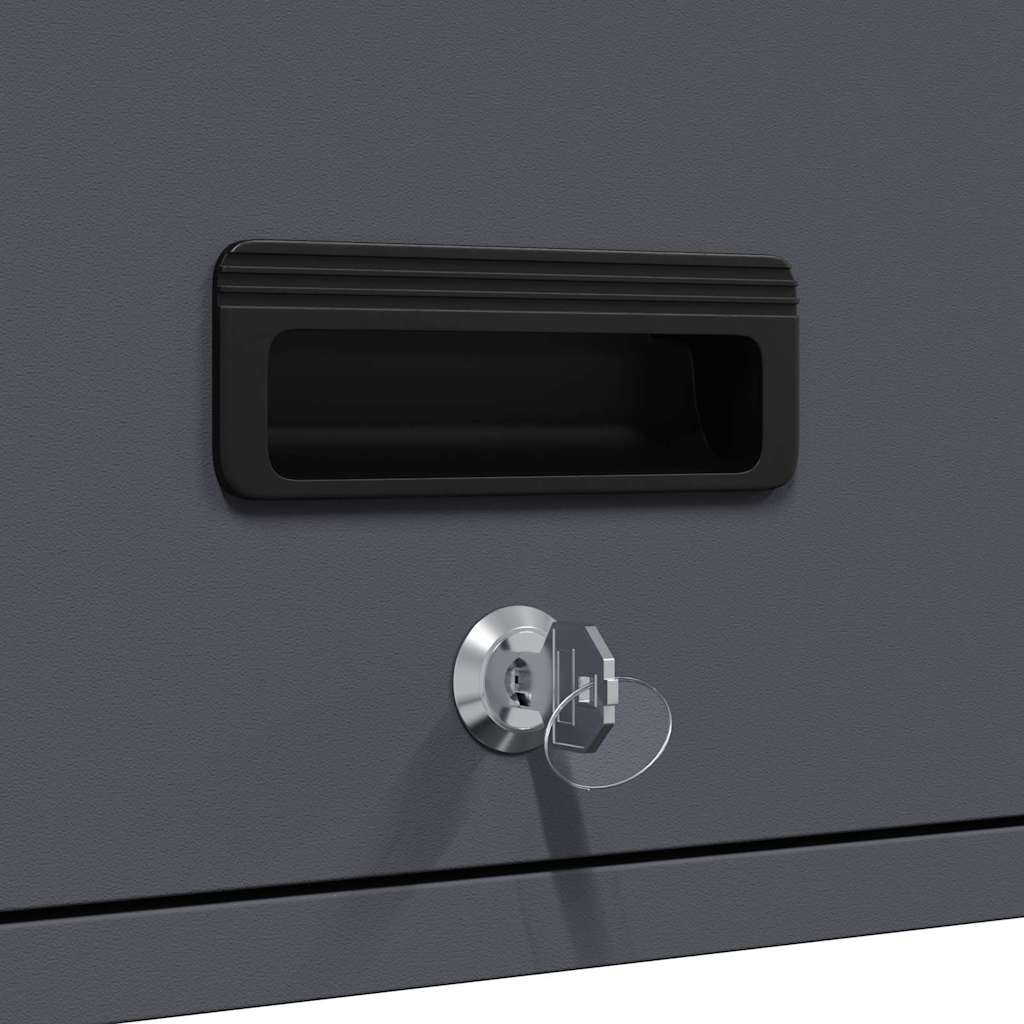 Armoire murale pour garage Anthracite 90 x 33 x 35 cm - XIOS