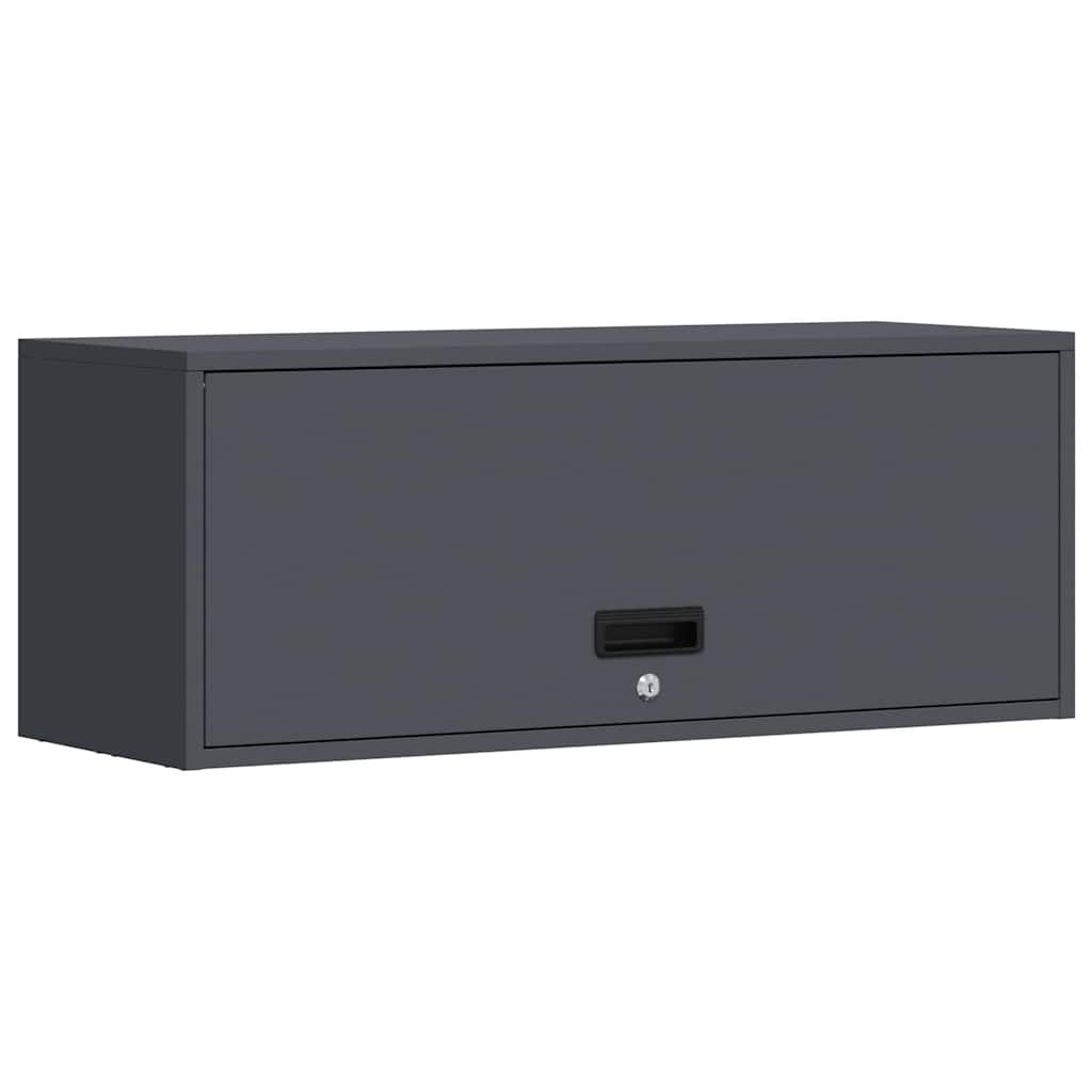 Armoire murale pour garage Anthracite 90 x 33 x 35 cm - XIOS