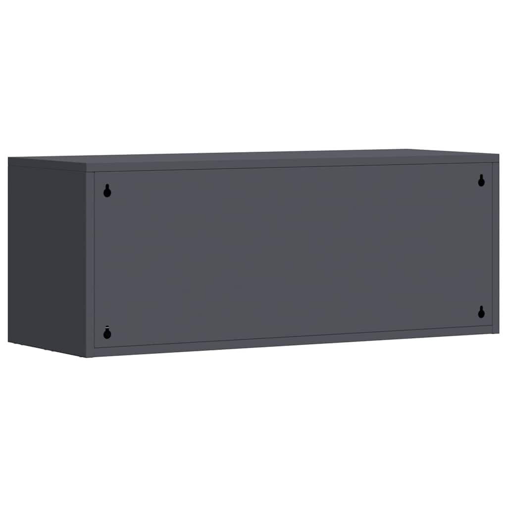 Armoire murale pour garage Anthracite 90 x 33 x 35 cm - XIOS