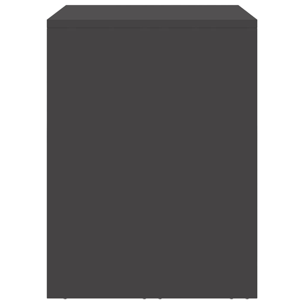 Armoire murale pour garage Noir 80 x 33 x 35 cm - XIOS